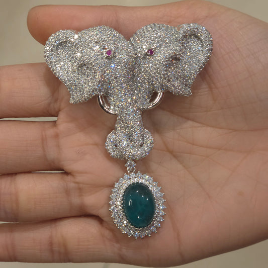 Rama ad brooch