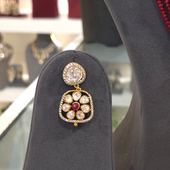 Saniya Polki necklace set