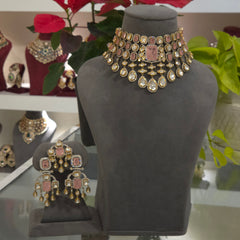 Rashmeet polki choker set