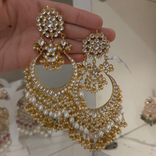 Cinderella polki earrings