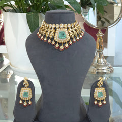 Gulnaaz polki choker set