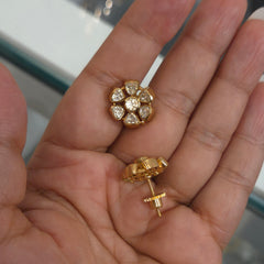 Zili moissanite polki stud