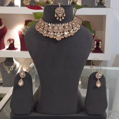 Masha polki necklace set