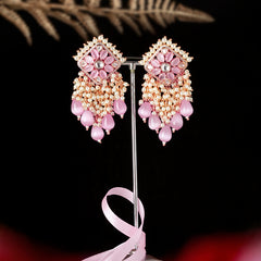 Noor Polki Choker Set (Marron)