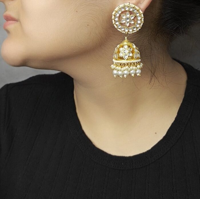 Reet Paachi Kundan Jhumka - Image 1