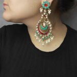 Ruhani Paachi Kundan Danglers