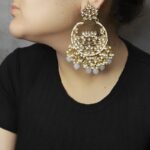 Amrita Paachi Kundan Earrings
