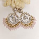 chaaya pink fusion earrings - Image 2