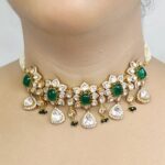 Sasha Moissanite polki choker - Image 3