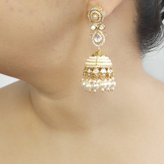 Aishwarya polki jhumka - Image 1