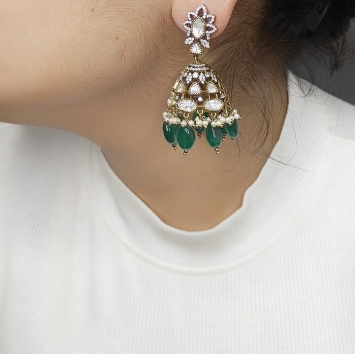 Ira polki jhumka - Image 1